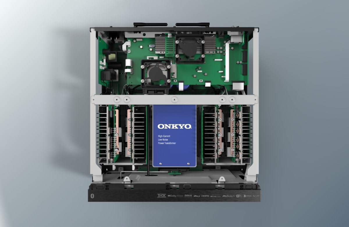 Ресивър за домашно кино ONKYO TX-RZ70 7 ONKYO TX-RZ70,11.2 ресийвър,домашно кино,8К,Home cinema,AV Receiver,Onkyo,Dolby Athmos,Dirac Fullbandwidth