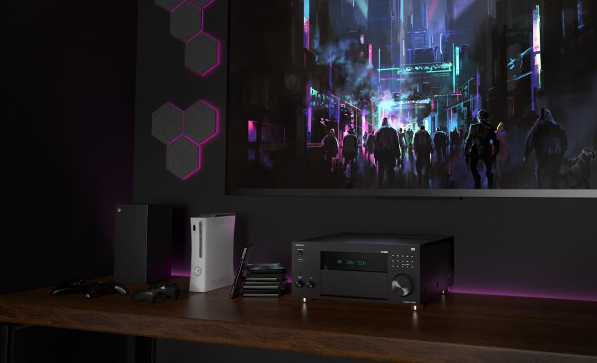 Ресивър за домашно кино ONKYO TX-RZ70 8 ONKYO TX-RZ70,11.2 ресийвър,домашно кино,8К,Home cinema,AV Receiver,Onkyo,Dolby Athmos,Dirac Fullbandwidth