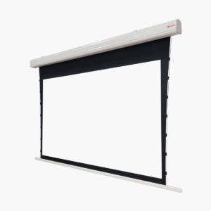 Screen Research On-Ceiling / On-Wall Screens моторизиран проекционен екран с маскиране и акустично прозрачна повърхност