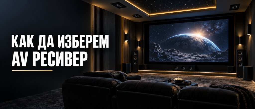 Как да изберем AV ресивер за домашно кино